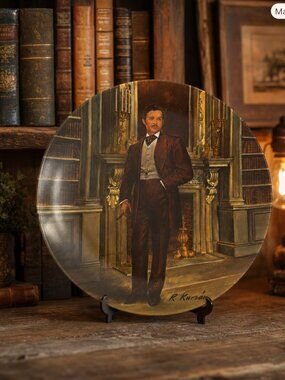 Vintage Rhett Gone With the Wind Collectors Plate #14311L EM Knowles